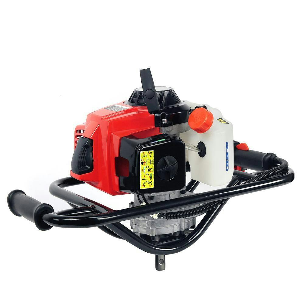 63cc 2-Stroke Gas Post Hole Digger Auger Powerhead: $205.74 63cc 2-Stroke Gas Post Hole Digger Auger Powerhead: $205.74