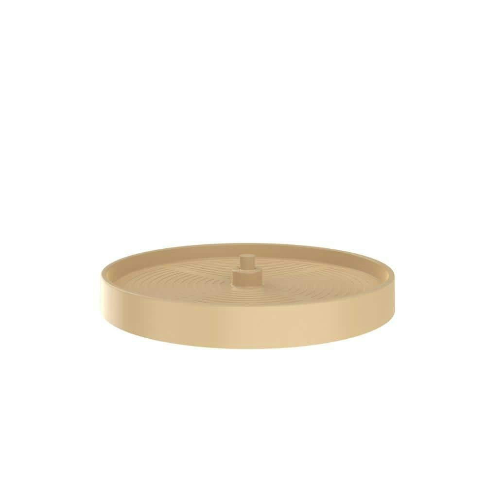 18-Inch Almond Polymer Lazy Susan: $43.66