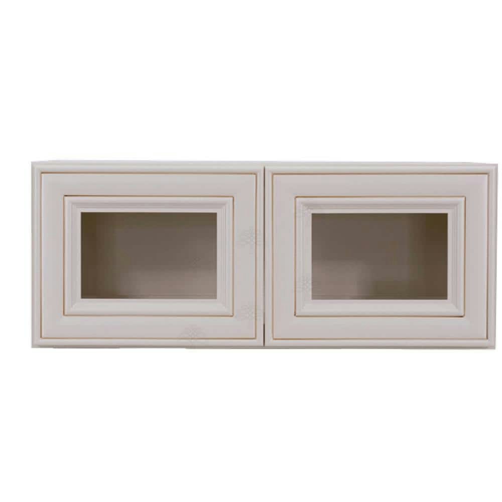 Princeton 30" x 12" x 12" Wall Mullion Door Cabinet: $308.61