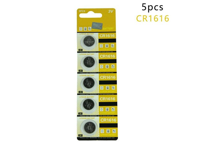 Centechia CR1616 Button Cell Battery 5-Pack: $25.88 Centechia CR1616 Button Cell Battery 5-Pack: $25.88