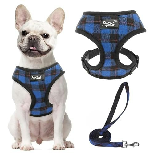 Pupteck Small Dog Harness and Leash Set: $14.44 Pupteck Small Dog Harness and Leash Set: $14.44