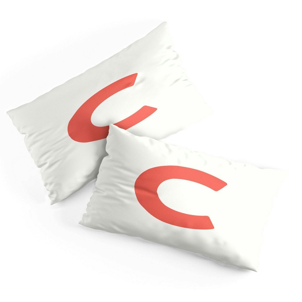 Deny Designs April Lane King Monogram Microfiber Pillow Sham: $35.49 Deny Designs April Lane King Monogram Microfiber Pillow Sham: $35.49
