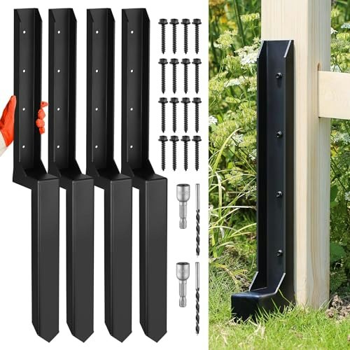 Aopec Fence Post Repair Kit 4-Pack: $92.53