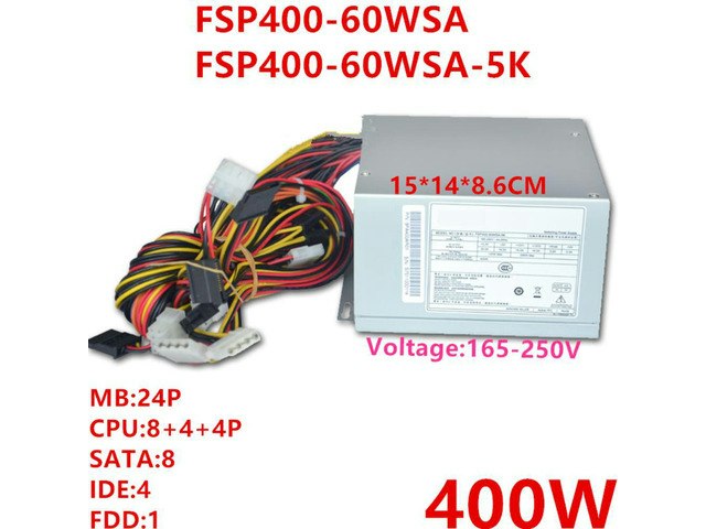 FSP 400W ATX Power Supply: $335.86 FSP 400W ATX Power Supply: $335.86