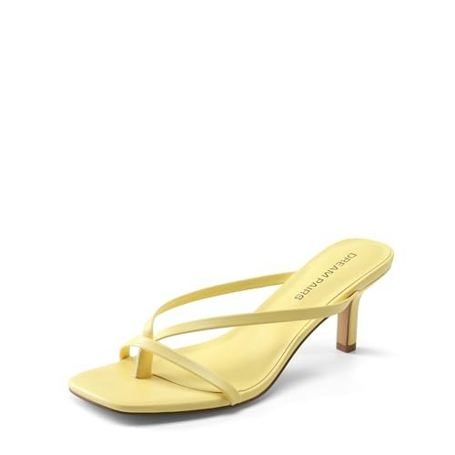 Dream Pairs Women's Kitten Heel Flip-Flop Sandals: $32.98 Dream Pairs Women's Kitten Heel Flip-Flop Sandals: $32.98