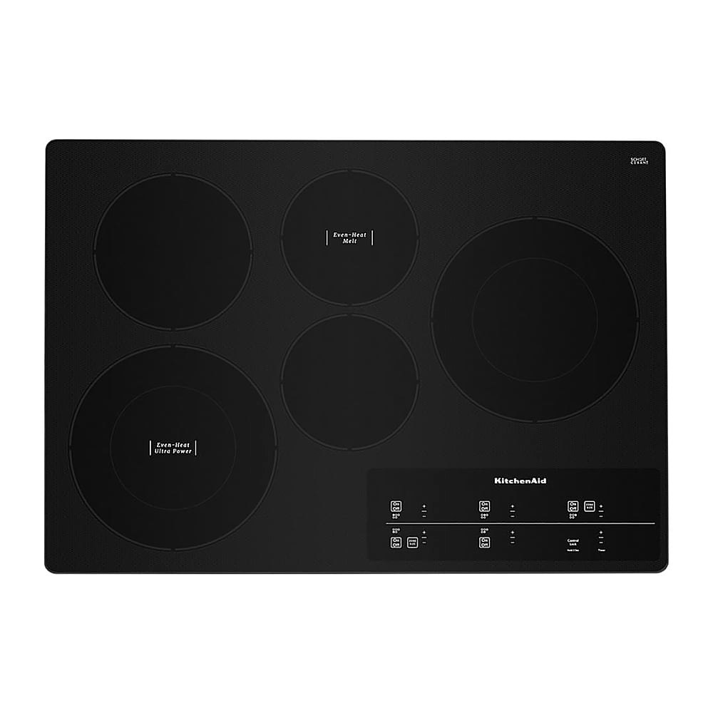 KitchenAid 30-inch 5-Element Built-In Electric Cooktop: $1,499.99 KitchenAid 30-inch 5-Element Built-In Electric Cooktop: $1,499.99