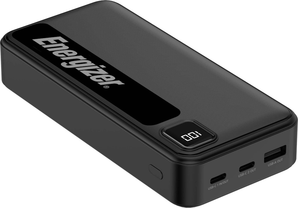 Energizer 20,000mAh 15W 3-Port Portable Power Bank: $29.99 Energizer 20,000mAh 15W 3-Port Portable Power Bank: $29.99