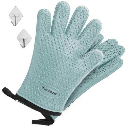 Kitchen Perfection XL Silicone Heat-Resistant BBQ Gloves: $27.63 Kitchen Perfection XL Silicone Heat-Resistant BBQ Gloves: $27.63
