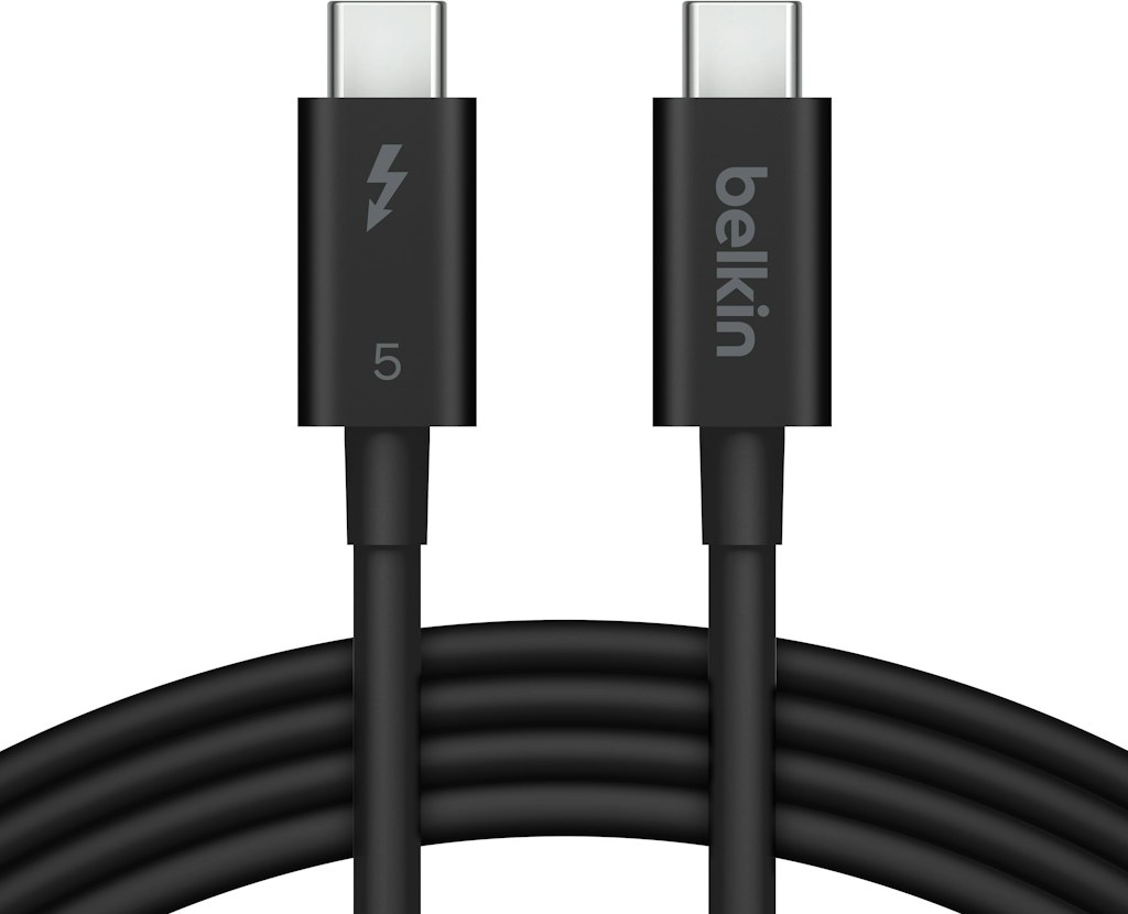 Belkin 3.3-foot Thunderbolt 5 USB-C Cable: $53.99 Belkin 3.3-foot Thunderbolt 5 USB-C Cable: $53.99