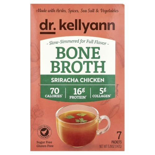 Dr. Kellyann Sriracha Chicken Bone Broth 7-Pack: $27.99 Dr. Kellyann Sriracha Chicken Bone Broth 7-Pack: $27.99