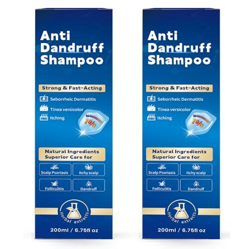 1% Ketoconazole Anti-Dandruff Shampoo 2-Pack: $16.14 1% Ketoconazole Anti-Dandruff Shampoo 2-Pack: $16.14