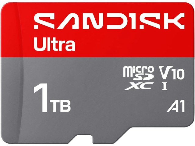 SanDisk 1TB Ultra microSD UHS-I Memory Card: $259.99