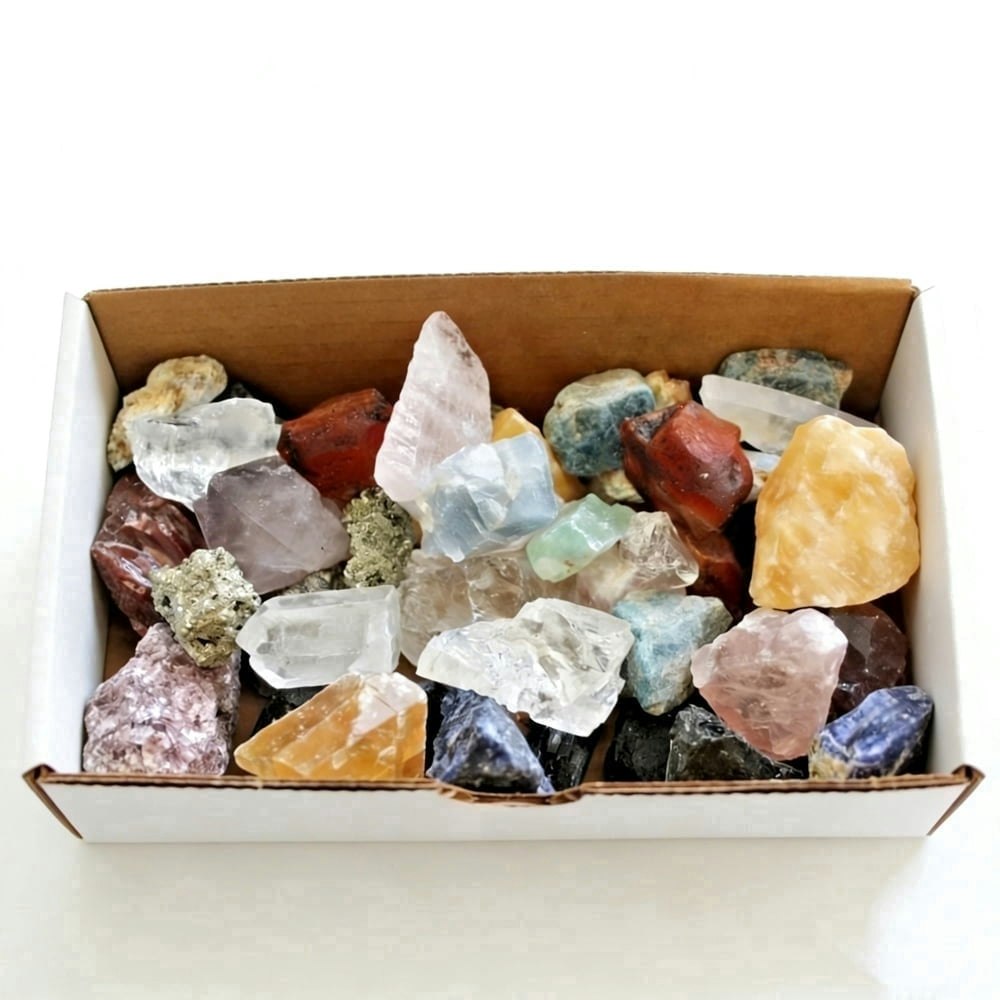Mixed Rough Crystal Stones 1/2-Pound Bulk Lot: $11.69 Mixed Rough Crystal Stones 1/2-Pound Bulk Lot: $11.69