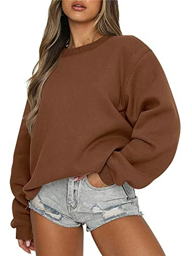 Anrabess Women's Oversized Crewneck Sweatshirt: $28.48 Anrabess Women's Oversized Crewneck Sweatshirt: $28.48