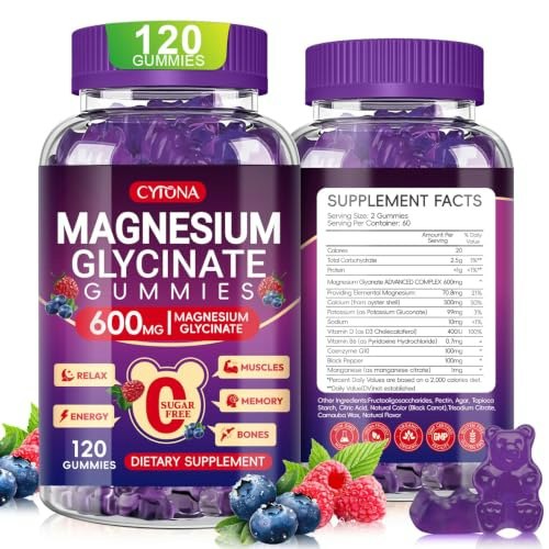 Magnesium Glycinate 600mg Gummies: $21.59 Magnesium Glycinate 600mg Gummies: $21.59
