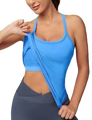 MathCat Women's Racerback Workout Tank Top: $22.85