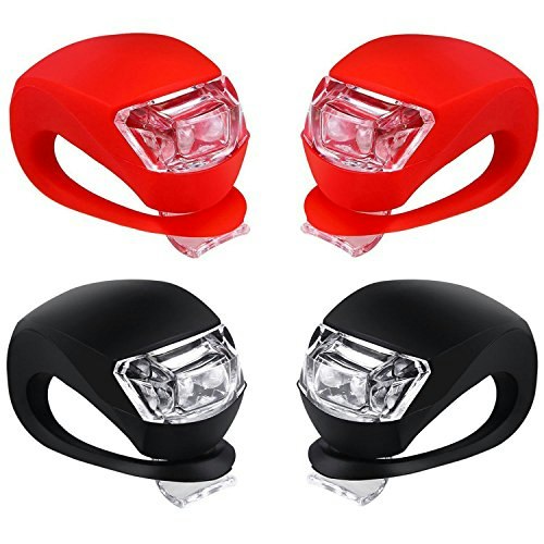 Malker Silicone LED Bicycle Light Set 4-Pack: $7.99 Malker Silicone LED Bicycle Light Set 4-Pack: $7.99