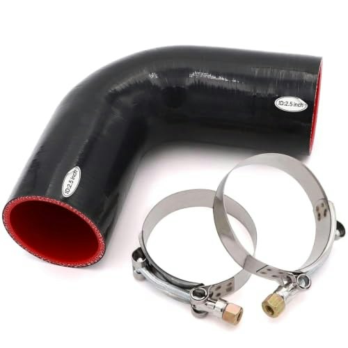 Taukealugs 2.5-inch 90-Degree 4-Ply Silicone Elbow Coupler: $17.84 Taukealugs 2.5-inch 90-Degree 4-Ply Silicone Elbow Coupler: $17.84