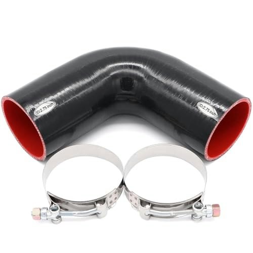 Taukealugs 90-Degree 2.75-inch 4-Ply Silicone Elbow Coupler: $16.14 Taukealugs 90-Degree 2.75-inch 4-Ply Silicone Elbow Coupler: $16.14