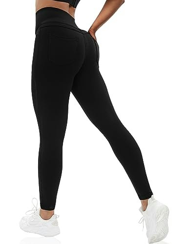 Vooveeya Women's High Waisted Yoga Leggings: $20.32 Vooveeya Women's High Waisted Yoga Leggings: $20.32