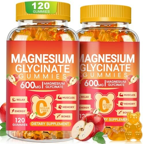 Magnesium Glycinate Gummies 600mg 2-Pack: $33.99 Magnesium Glycinate Gummies 600mg 2-Pack: $33.99