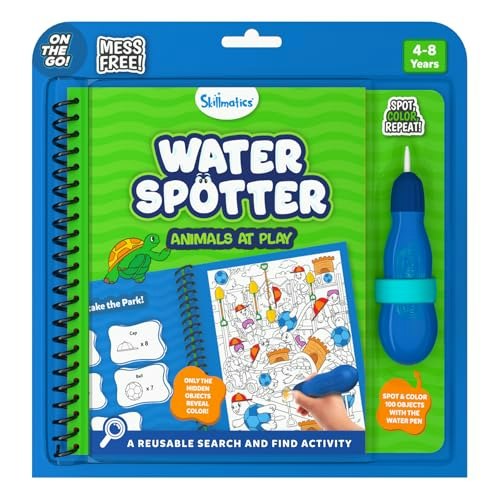 Skillmatics Water Spotter Animals Activity Book: $9.47 Skillmatics Water Spotter Animals Activity Book: $9.47