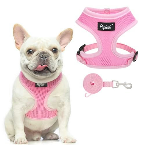 Pupteck Small Dog Harness and Leash Set: $8.49 Pupteck Small Dog Harness and Leash Set: $8.49
