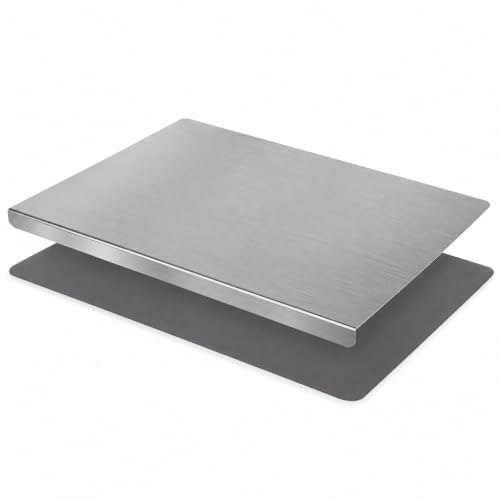15.7" x 11.8" Stainless Steel Kitchen Cutting Board: $15.99