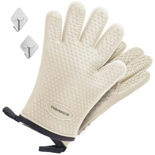 Kitchen Perfection Heat-Resistant Silicone BBQ Gloves: $25.60 Kitchen Perfection Heat-Resistant Silicone BBQ Gloves: $25.60