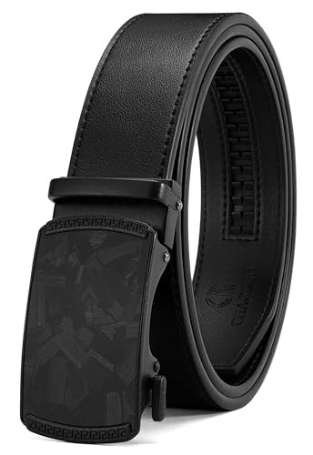 Chaoren Men's Leather Ratchet Belt: $16.99 Chaoren Men's Leather Ratchet Belt: $16.99