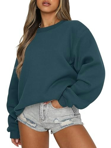 Anrabess Oversized Crewneck Sweatshirt: $30.59 Anrabess Oversized Crewneck Sweatshirt: $30.59