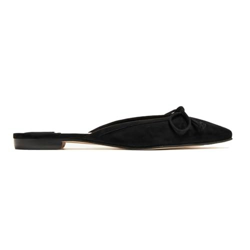Qiv Women's Suede Square Toe Flat Mules 8.5: $39.09 Qiv Women's Suede Square Toe Flat Mules 8.5: $39.09