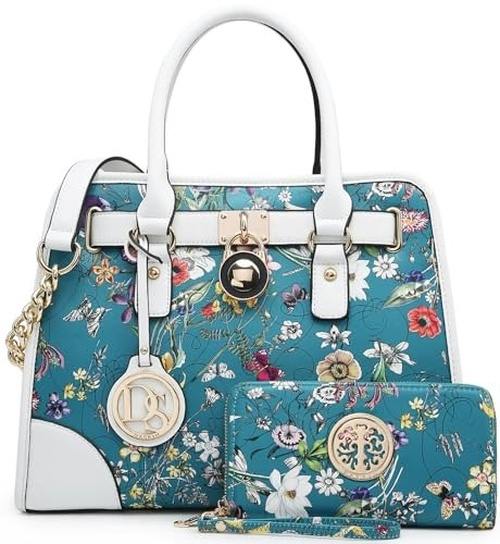 Women's Satchel and Shoulder Bag Set with Matching Wallet: $39.56