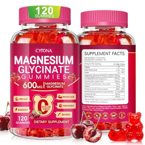 Magnesium Glycinate 600mg Gummies: $20.39 Magnesium Glycinate 600mg Gummies: $20.39
