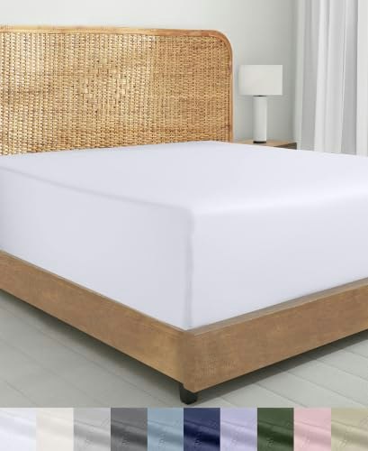 California Design Den Queen Organic Cotton Fitted Sheet: $22.99 California Design Den Queen Organic Cotton Fitted Sheet: $22.99