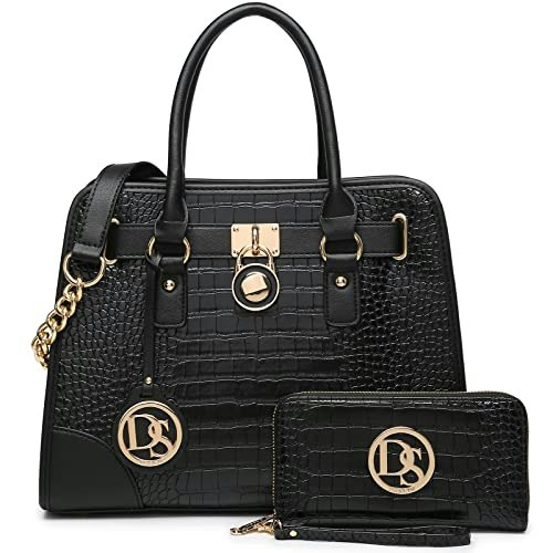 Dasein Women’s Satchel and Shoulder Bag 2-Piece Set: $39.90 Dasein Women’s Satchel and Shoulder Bag 2-Piece Set: $39.90