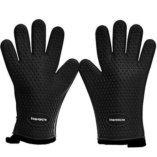 Kitchen Perfection Silicone Heat-Resistant BBQ Gloves: $24.99 Kitchen Perfection Silicone Heat-Resistant BBQ Gloves: $24.99