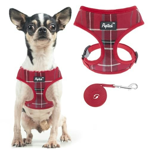 Pupteck Small Dog Harness and Leash Set: $5.08 Pupteck Small Dog Harness and Leash Set: $5.08