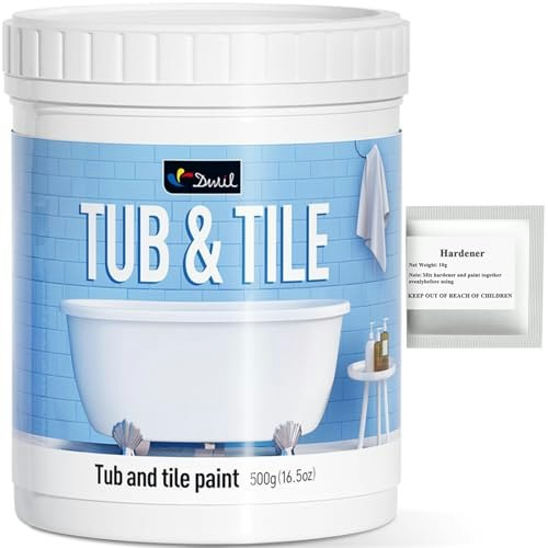 Dwil Tub and Tile Refinishing Paint 16.5-oz.: $22.49 Dwil Tub and Tile Refinishing Paint 16.5-oz.: $22.49