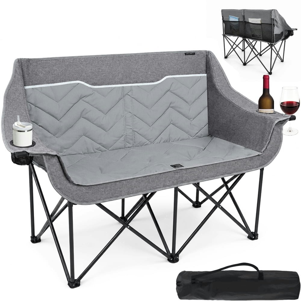 Hike 2-Person Heavy Duty Camping Chair: $70.99 Hike 2-Person Heavy Duty Camping Chair: $70.99