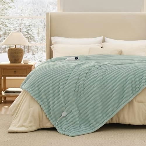 Bedsure Twin Electric Heated Throw Blanket: $64.59 Bedsure Twin Electric Heated Throw Blanket: $64.59
