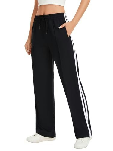 Sythyee Women's Straight Leg Track Pants: $30.60 Sythyee Women's Straight Leg Track Pants: $30.60