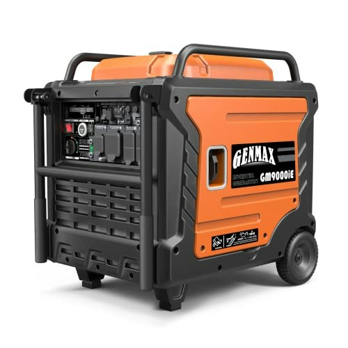 Genmax GM9000iE 9,000W Portable Inverter Generator: $1,424.99
