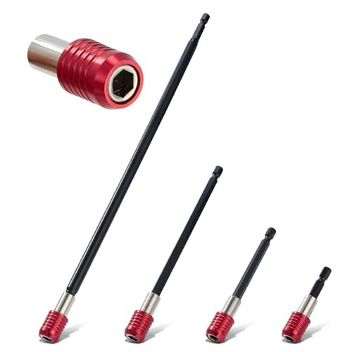 RVIEVJP Magnetic Drill Bit Extension 4-Piece Set: $5.93 RVIEVJP Magnetic Drill Bit Extension 4-Piece Set: $5.93
