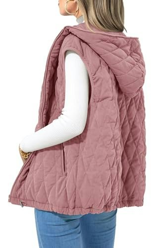 Prettygarden Women's Zip-Up Vest Jacket: $41.57 Prettygarden Women's Zip-Up Vest Jacket: $41.57