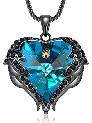 CDE Angel Wing Crystal Pendant Necklace: $39.99 CDE Angel Wing Crystal Pendant Necklace: $39.99