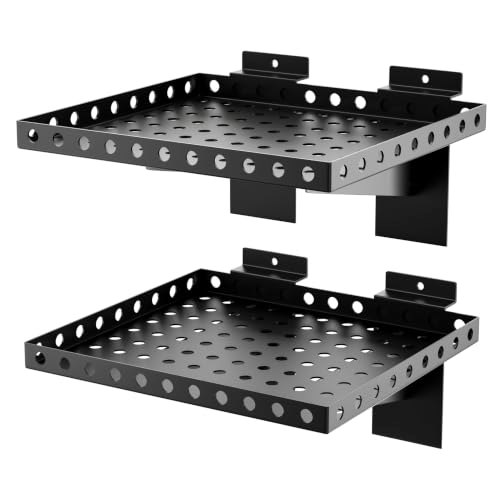 Bobiban 10" x 12" Slatwall Shelves 2-Pack: $28.89 Bobiban 10" x 12" Slatwall Shelves 2-Pack: $28.89