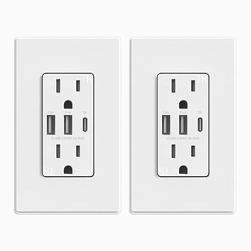 Elegrp 15 Amp 30W USB-C Wall Outlet 2-Pack: $28.98 Elegrp 15 Amp 30W USB-C Wall Outlet 2-Pack: $28.98