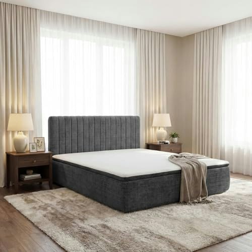 Queen Compression Bed Frame with Mattress and Headboard: $339.97 Queen Compression Bed Frame with Mattress and Headboard: $339.97