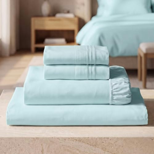 Mellanni Queen 4-Piece Microfiber Sheet Set: $33.97